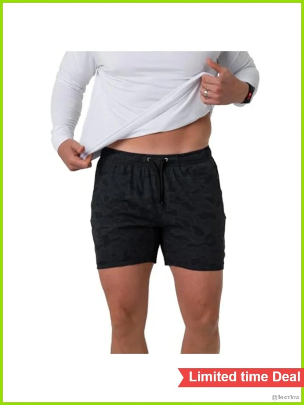 Men's Athletic Shorts with Liner, Quick-Dry 7